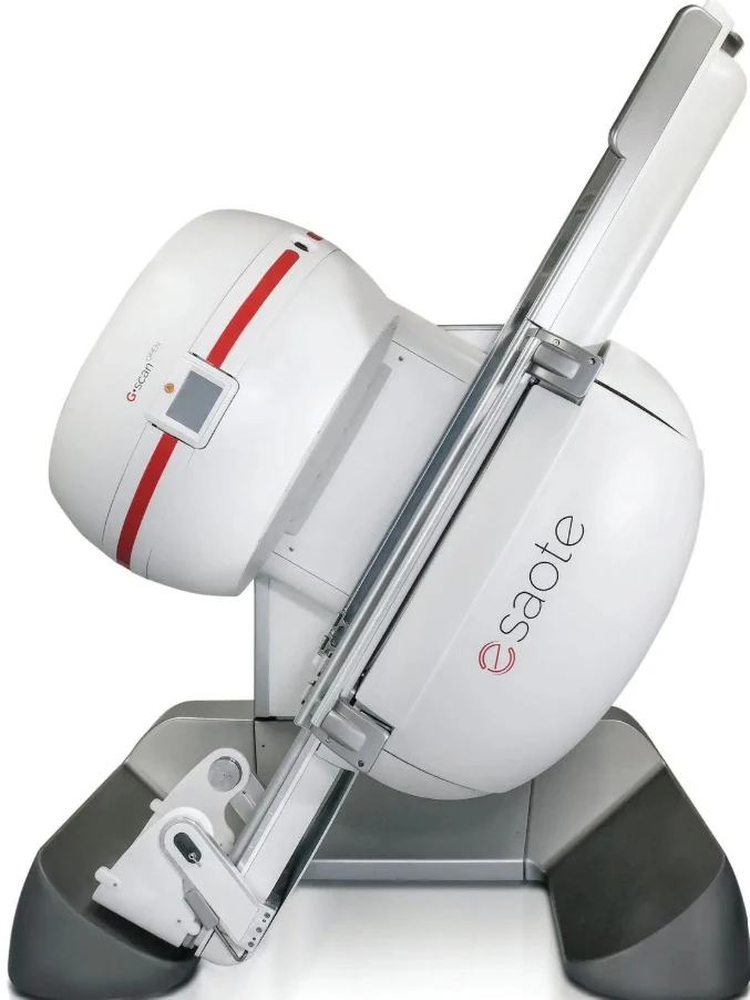 Sistema de ressonância magnética Esaote G-scan Brio com suporte de peso